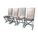 lot de 4 chaises Pierre Chareau