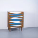 Teak chest of drawers by Niels Clausen, 1960s, Niels Clausen Furniture Odense