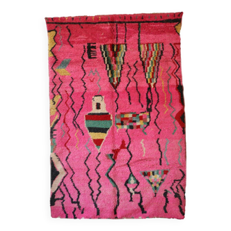 Tapis Rose Berbère - 261 x 171 cm