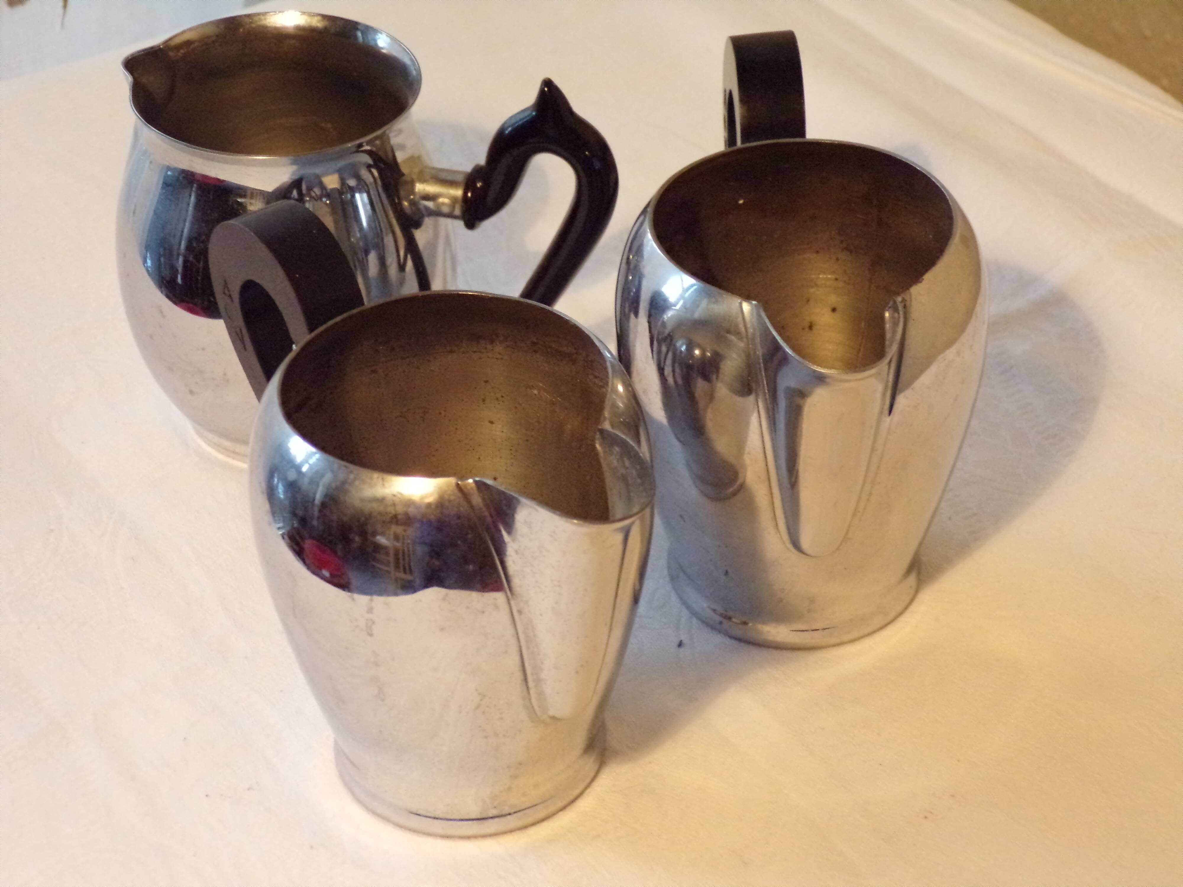 Lot of 3 Creamer or small old milk jugs