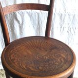 Chaise bistrot par Fischel en bois courbé – début XXème