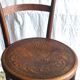 Bistro chair by Fischel in curved wood – early twentieth century