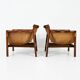 Set of 2 Safari Armchairs by Carlo Hauner for Forma, 1970s
