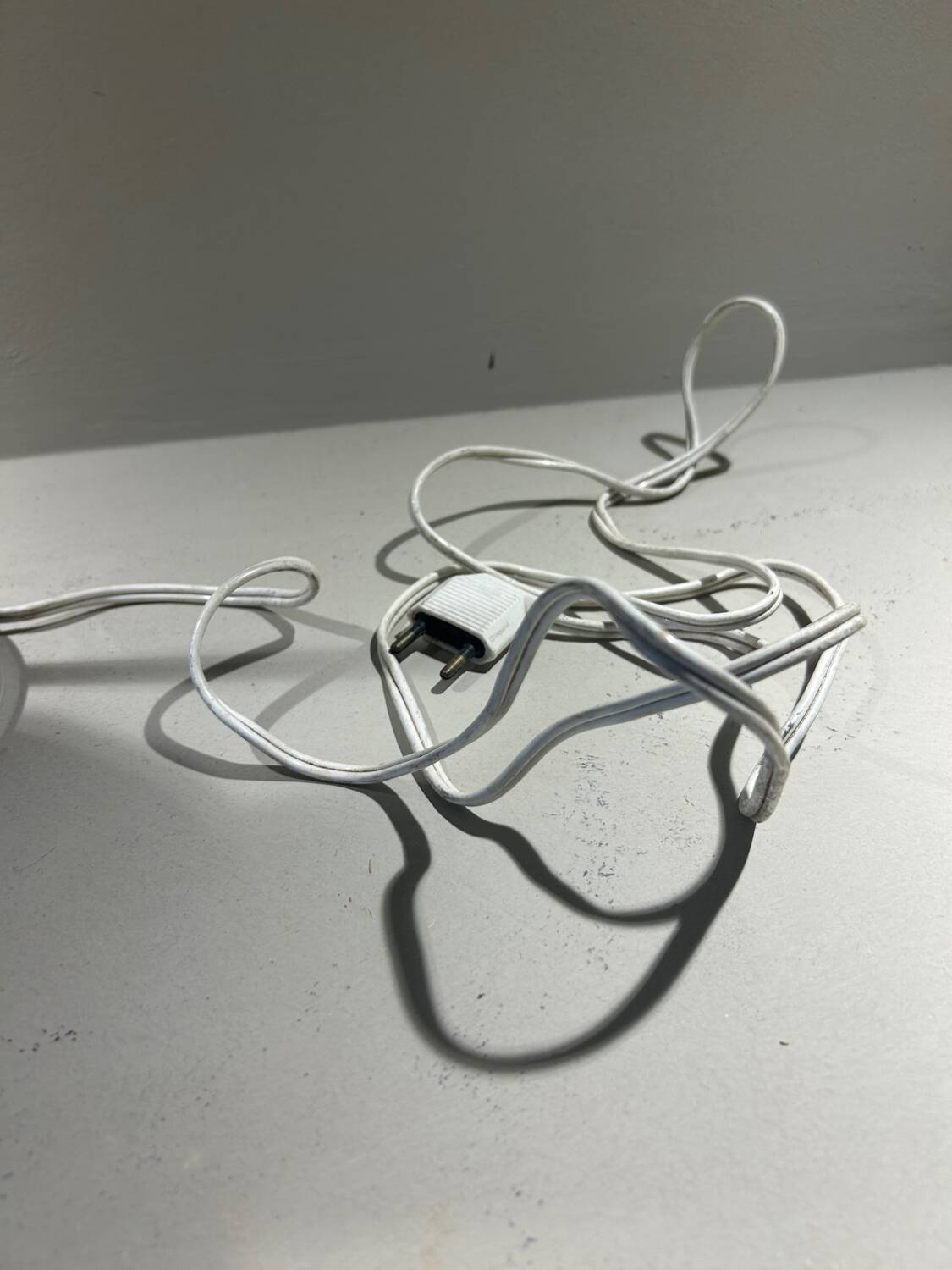 Vintage brushed steel desk lamp