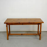 Solid pine table 1970s