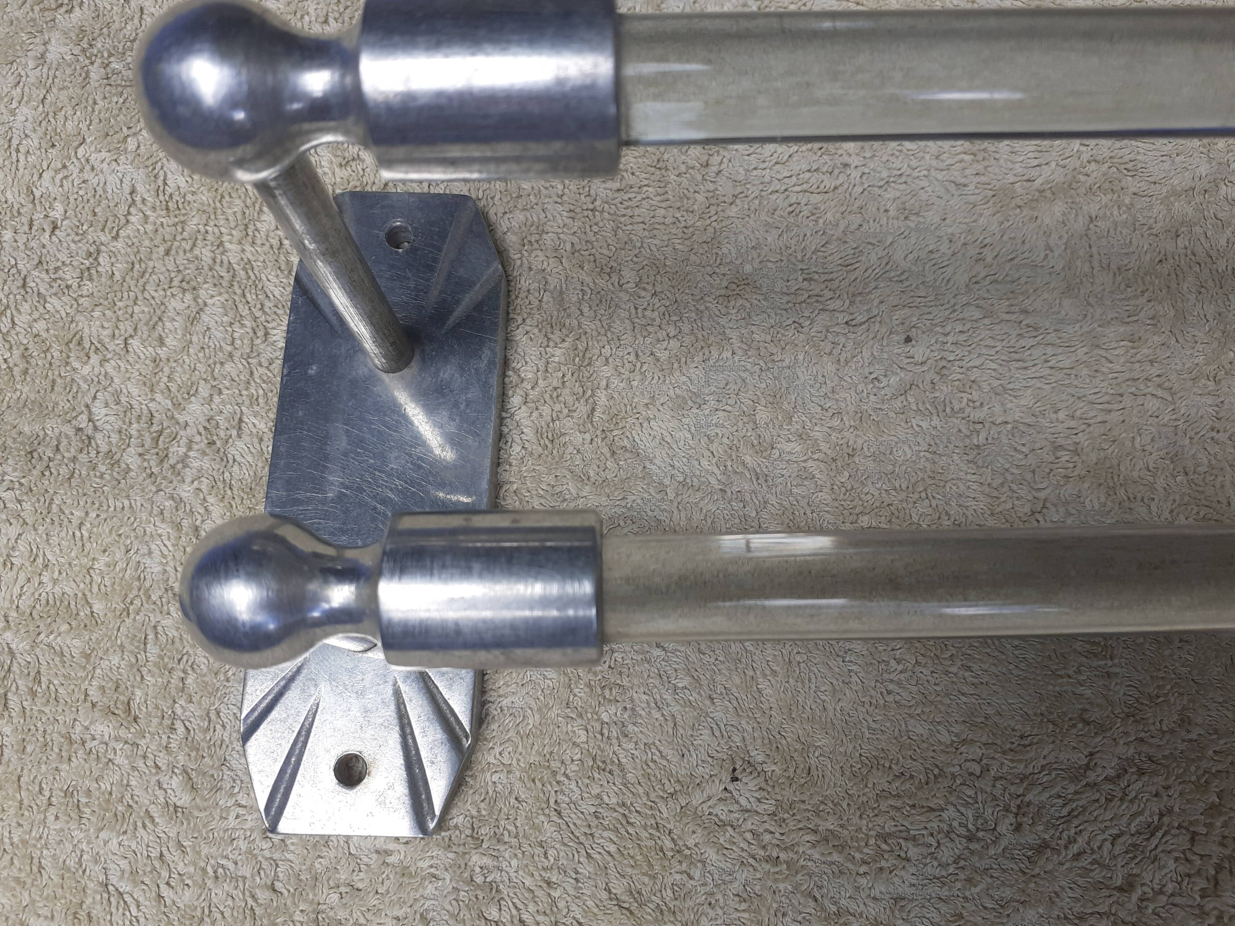 Art-Deco towel rack around 1920