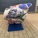 Artifort Ribbon chair by Pierre Paulin, Pierre Frey: The Painter's Canvas