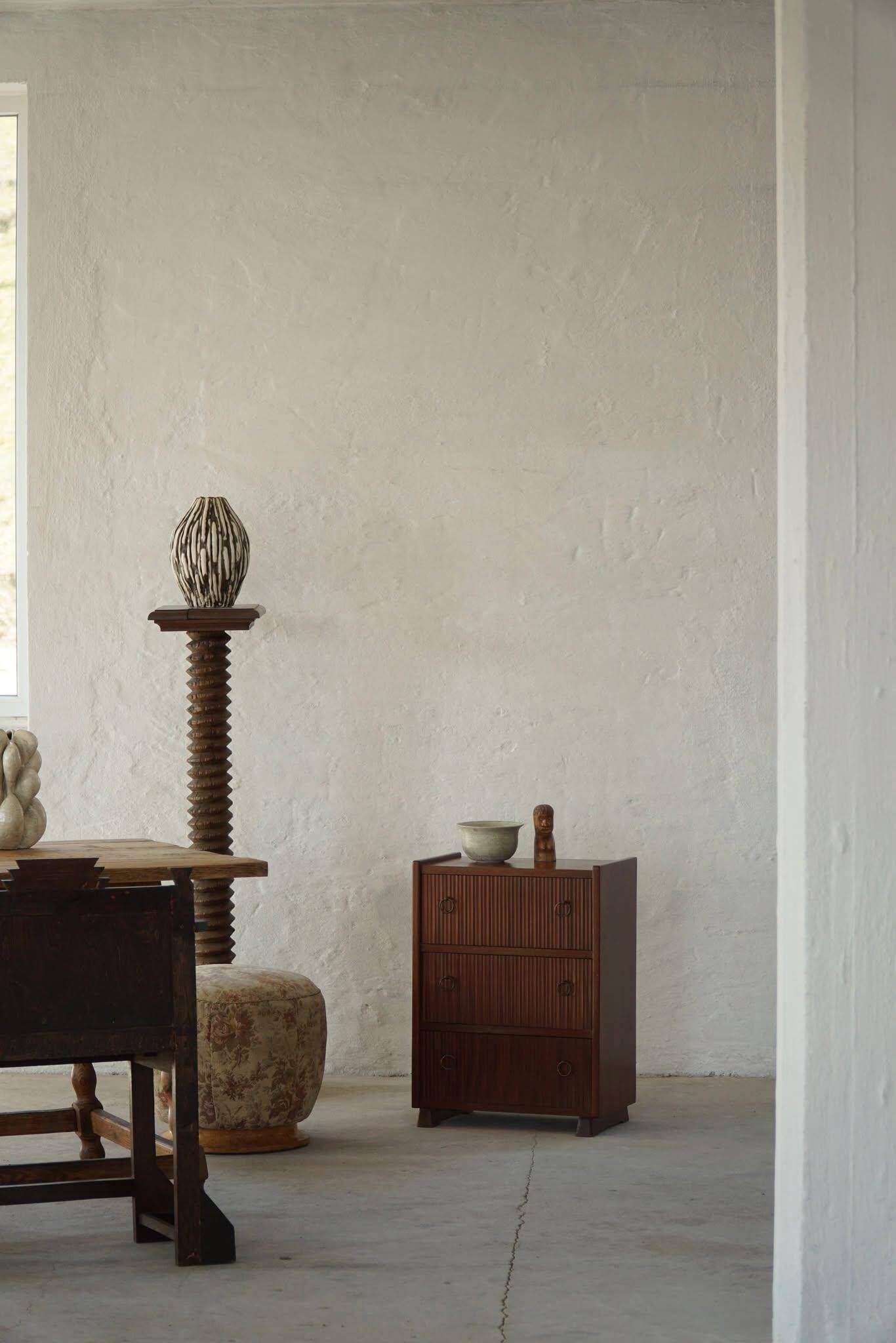 Modern Danish, Mahogany Commode, Frits Henningsen, 1940s