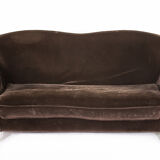 Chocolate sofa