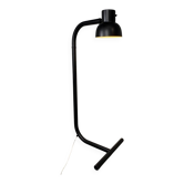Vintage black floor lamp by Hans Agne Jakobsson for AB Markaryd, 1970s