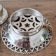 Silver-plated butter dish Coquillor