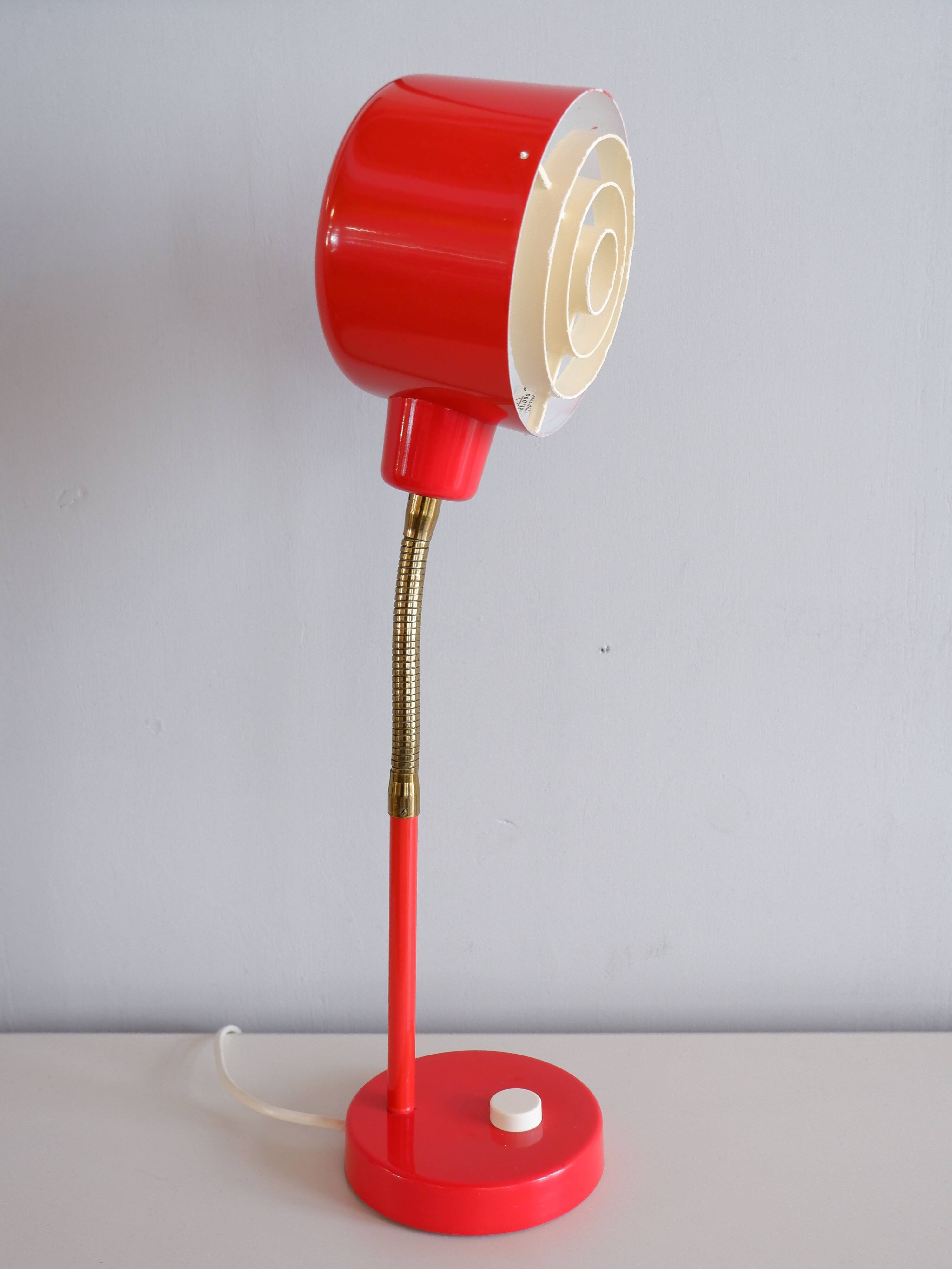 Swedish desk lamp by Hans Agne Jakobsson, 1970s