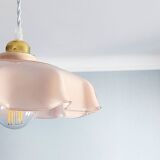 Vintage pink pendant light