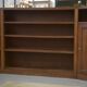 Mahogany bookshelf from English work around 1900 – documented historical provenance from the Montgolfier family.