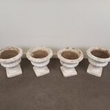 Medici Concrete Planters, Set of 4