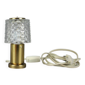 Glass Table Lamp by Kamenicky Senov, Czechoslovakia, 1970s