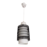 Suspension en opaline années 60