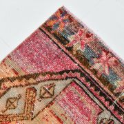 3x10 Peach Orange Handmade Wool Runner Rug, 81x293Cm