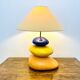 Galet François Châtain Lamp – Blue, Yellow and Orange Design – 60 cm
