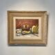 Painting Still Life with Watermelon Mid XX Century