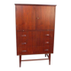 Teak secretary in Danish style, 60s/70s, retro style.