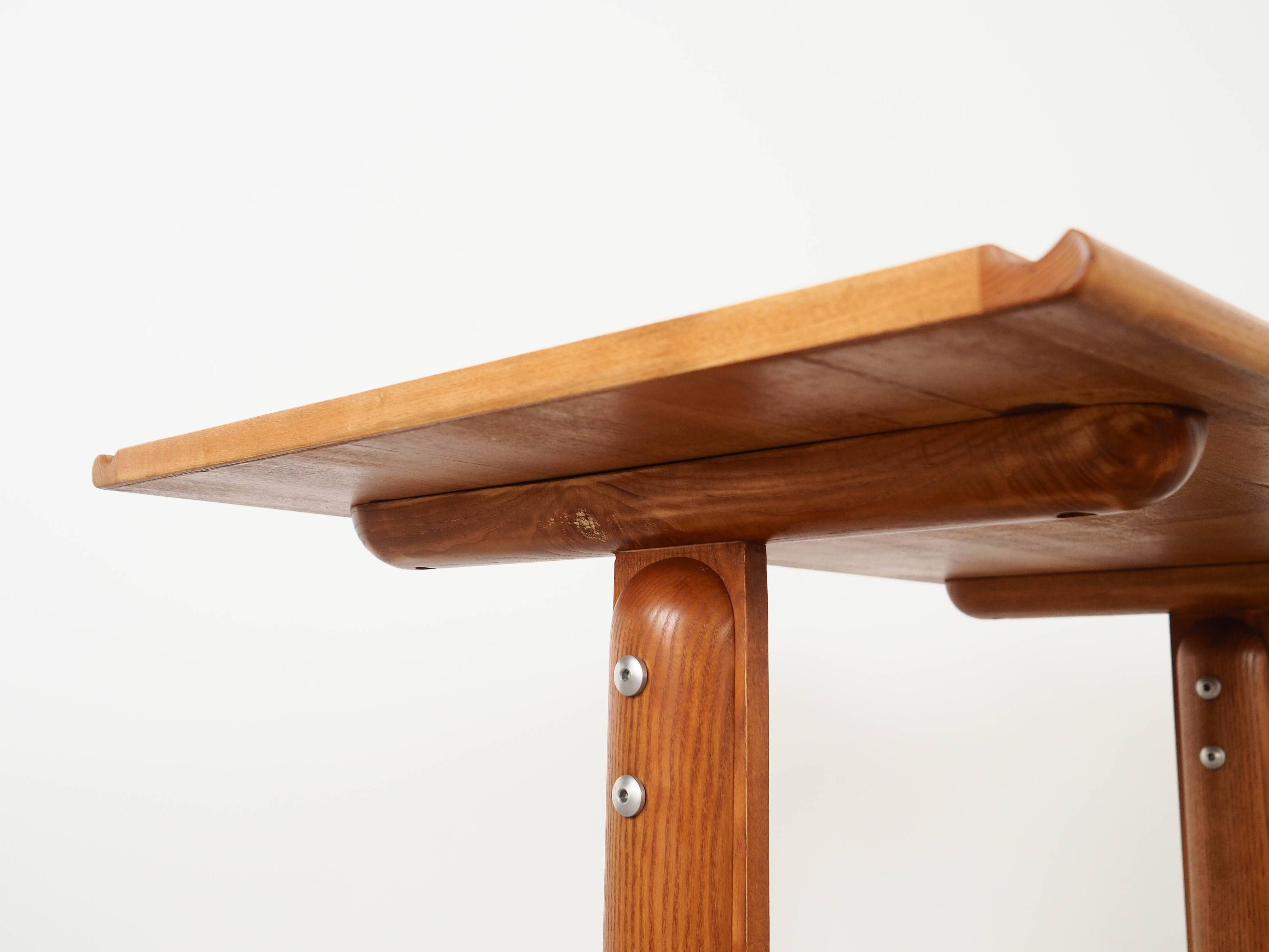Desk with an adjustable top, Italian design, 1970s, made in Italy