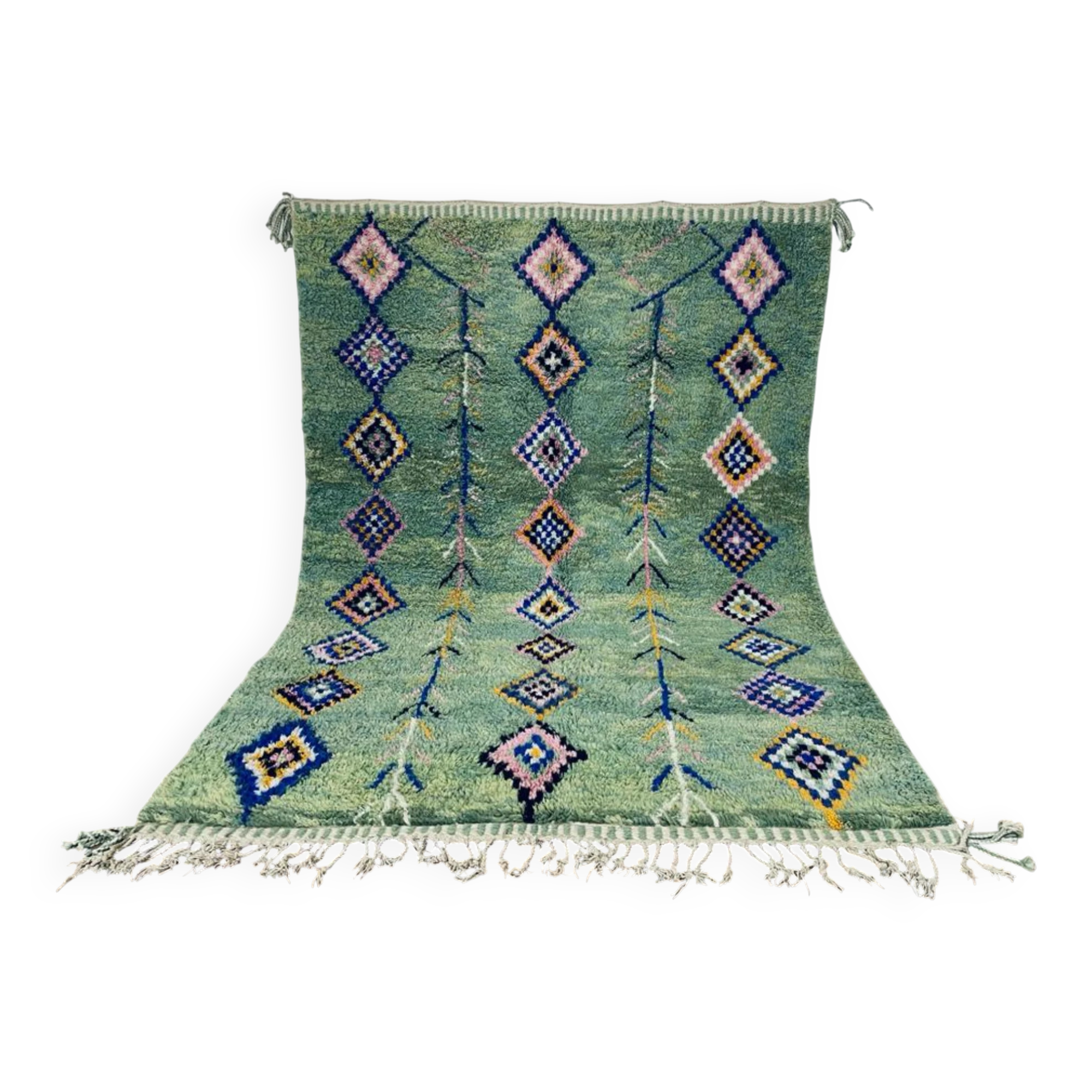 Handmade traditional carpet 250cm x 150cm Moroccan