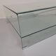 Table basse,  verre moulé