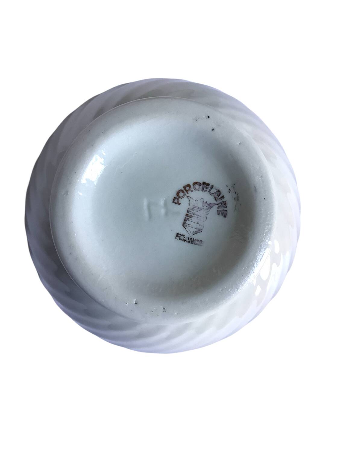 Pair of porcelain bowls with floral pattern – Vintage