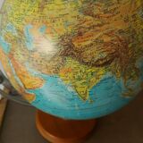 Luminous globe , Denmark , globe scan