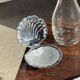 Set of 4 oyster plates Limoges France D25