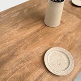 Table de ferme en hêtre XL
