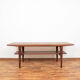 Table basse en teck danois du milieu du siècle, années 1960