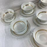 Royal Limoges Porcelain Cups & Saucers