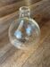 Small transparent bubble glass Dame Jeanne