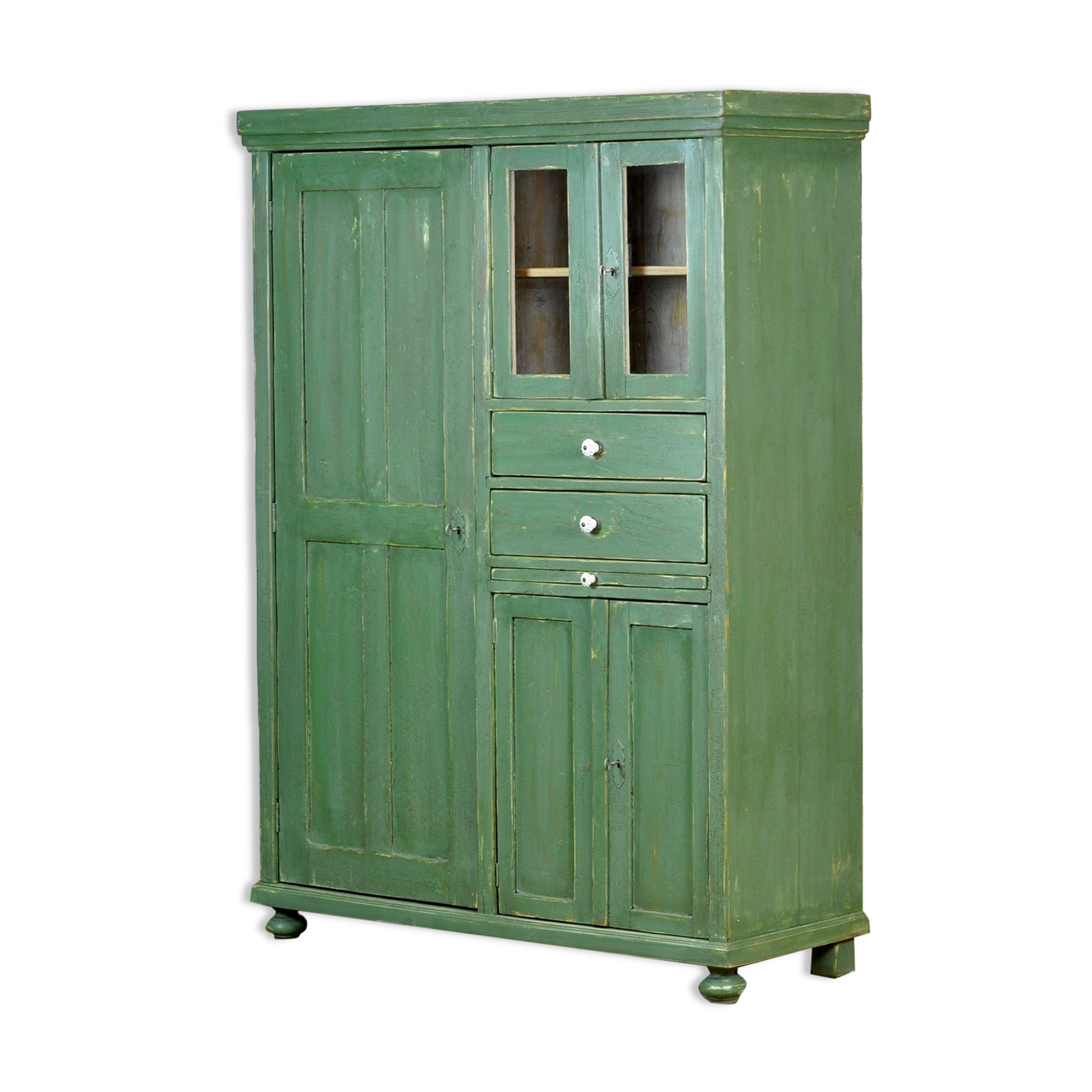 Pine Kitchen Cabinet, 1930's