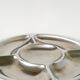 Large round compartmentalized dish in chrome-plated steel, Couzon, Design, 1970 - 35