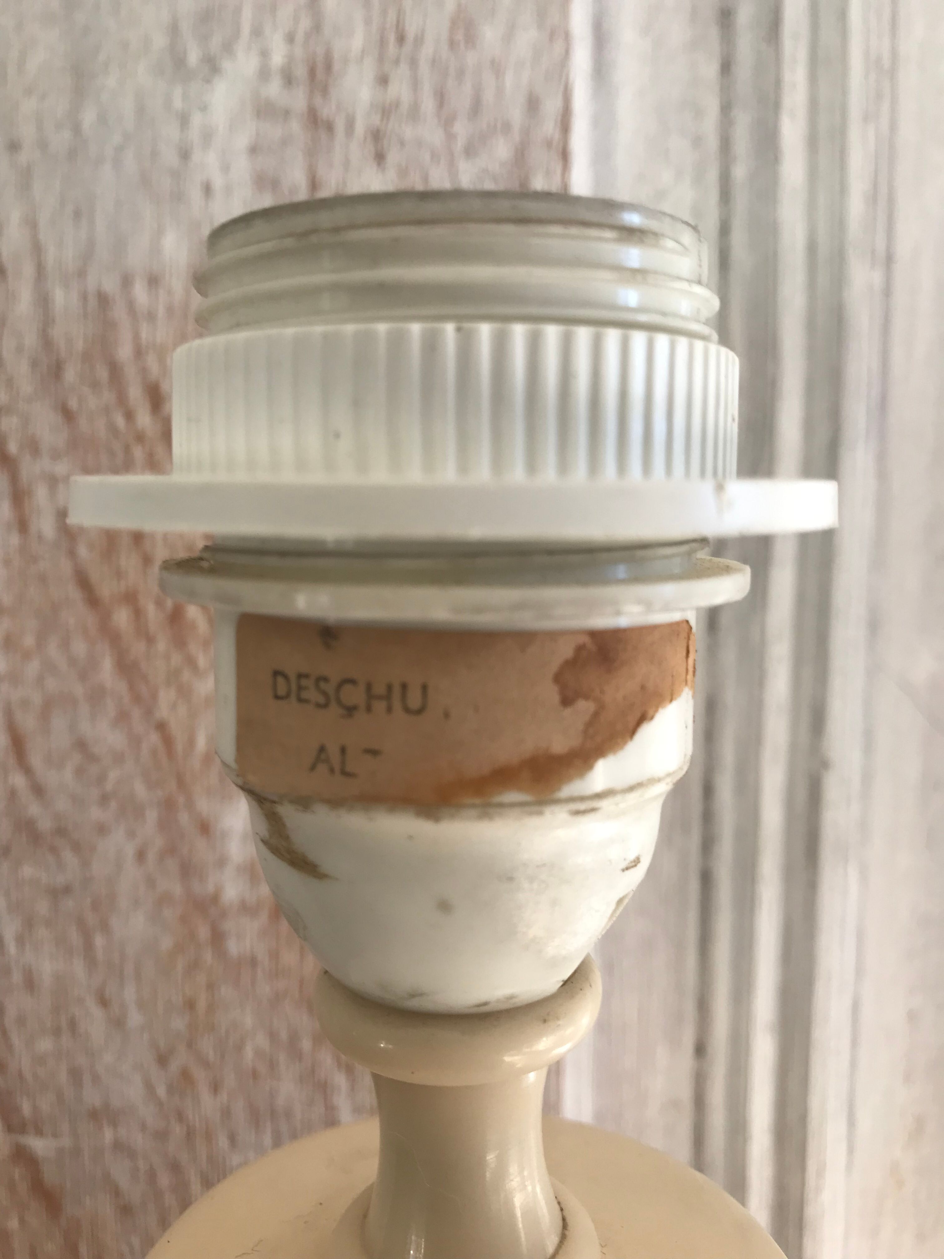 Vintage ceramic lamp