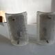 Toni Zuccheri for Venini in Murano, Italy 1960 Pair of wall sconces