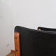 Lot de 6 chaises scandinaves skaï noir