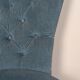 Fauteuil crapaud en velours