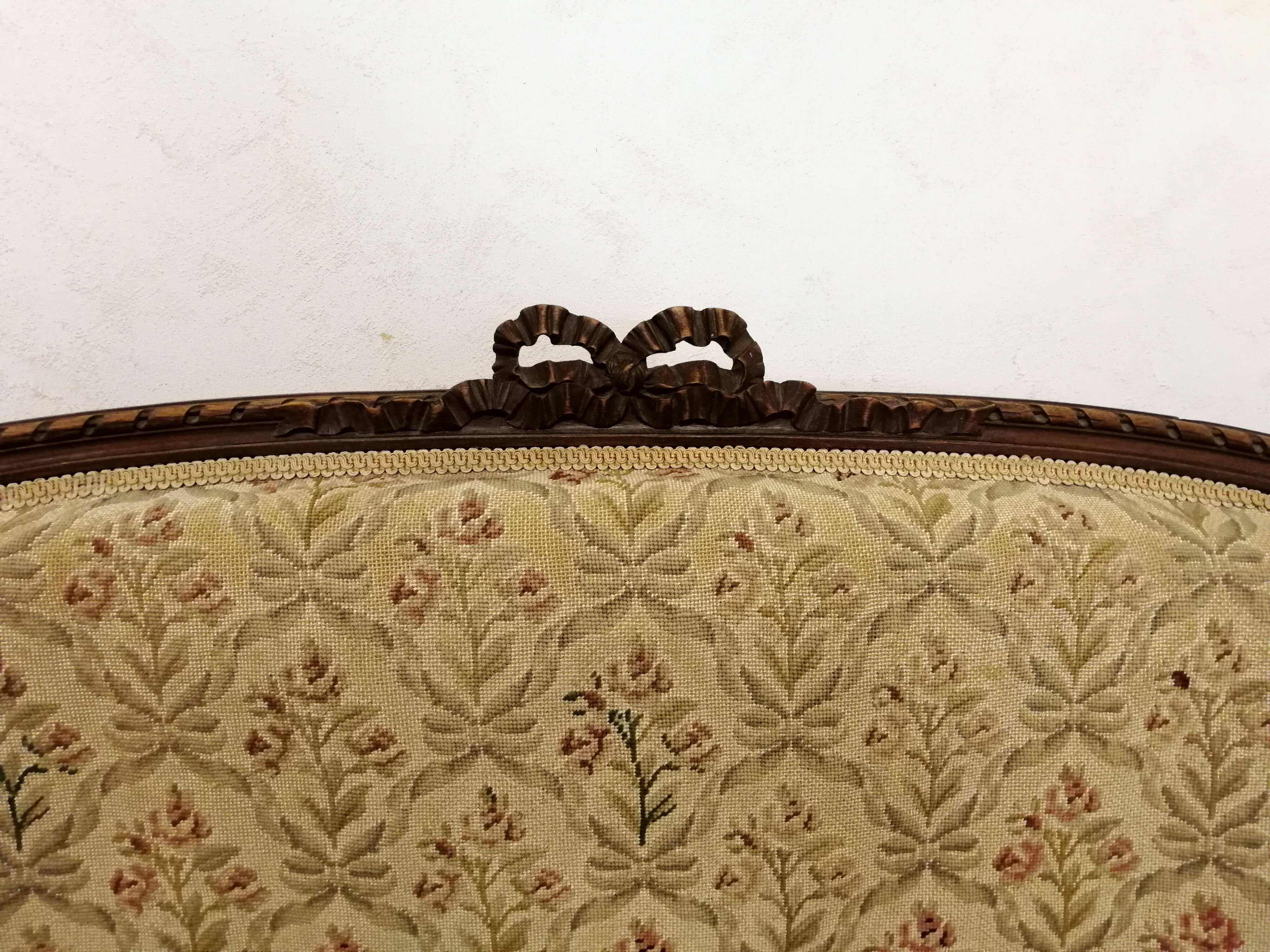 Louis XVI style bench