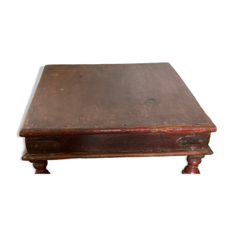 Coffee table, end of sofa