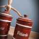 Trio pots kitchen brown
