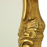 French Classical Gold Mirror Baroque Style Acanthus 76cm