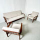 Salon scandinave en teck 1960
