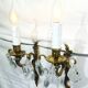 Pair of 1-light wall lights