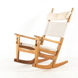 Swivel chair "keyhole Chair" by Hans J. Wegner for Getama