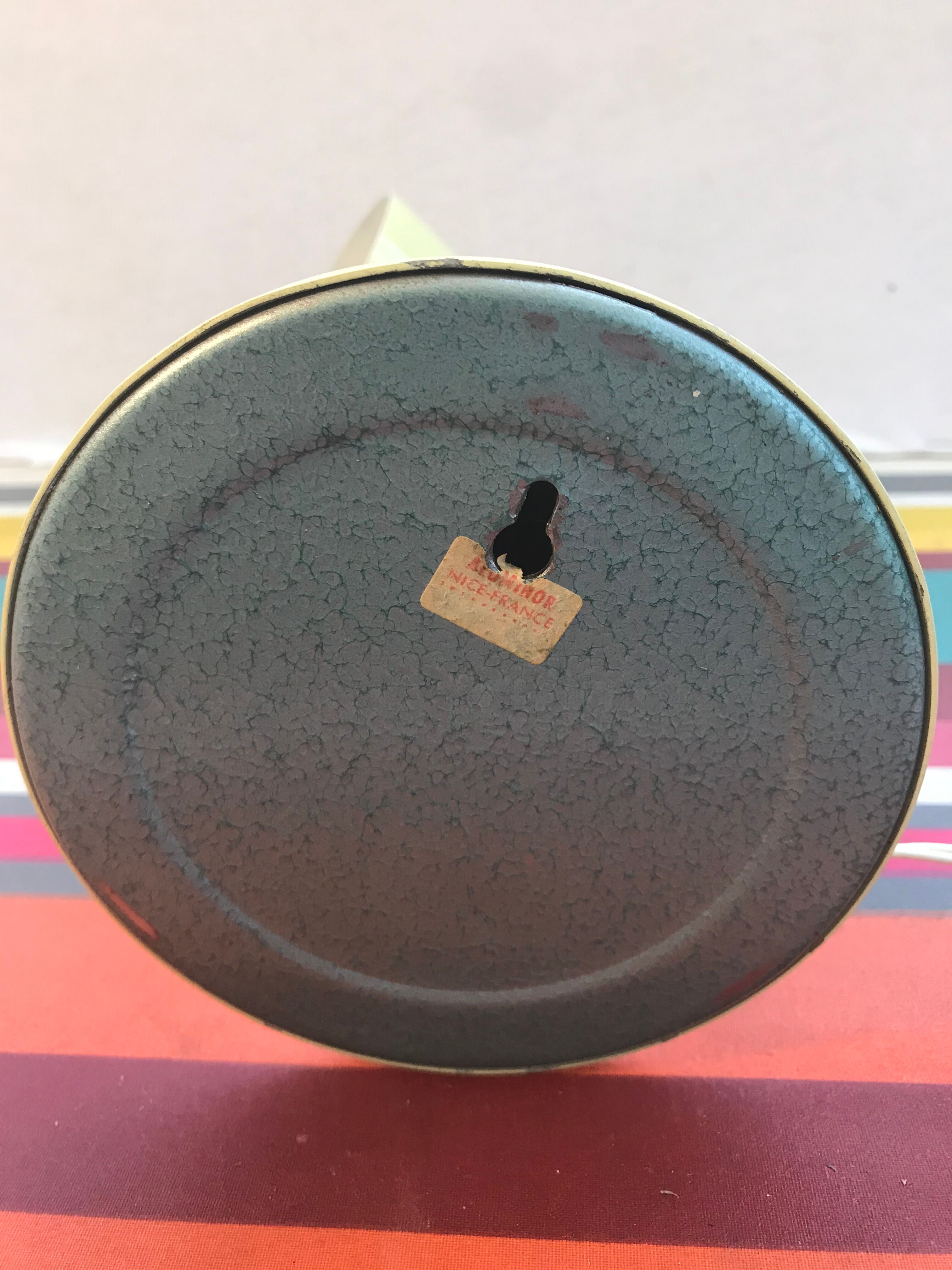 Aluminor metal metal flexible arms desk lamp - globe alu 70 vintage