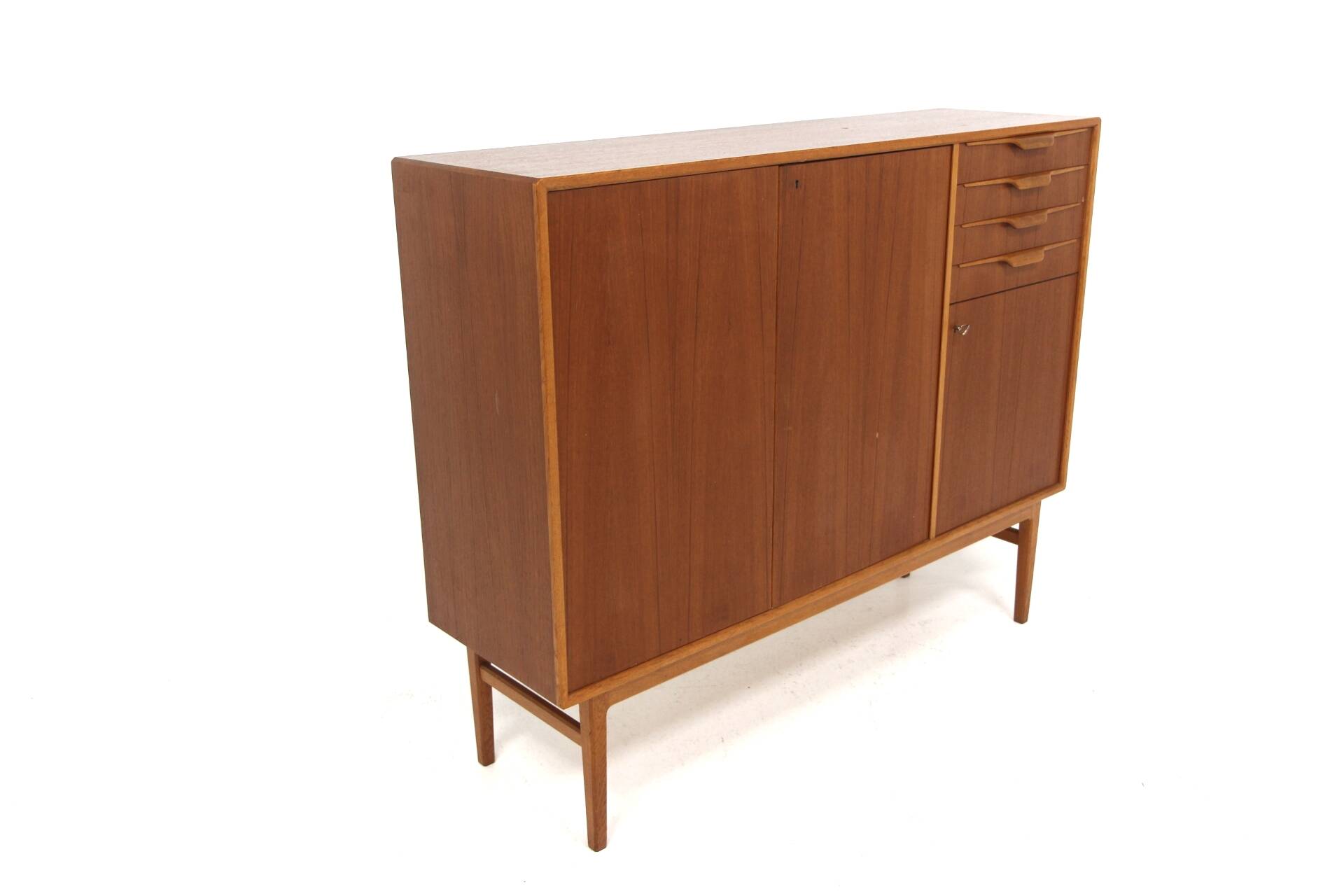 Scandinavian teak sideboard, Bertil Fridhagen, Bodafors, Sweden, 1960